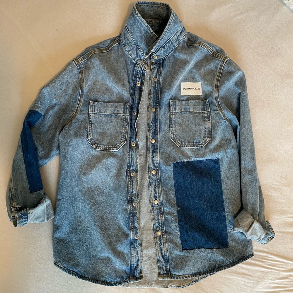 Calvin Klein Denim Work Shirt